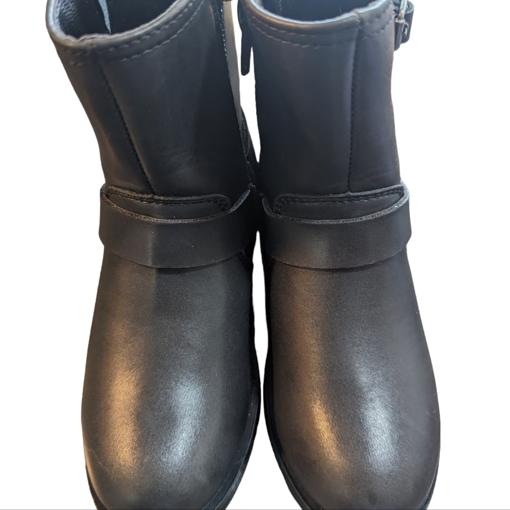 Steve Madden Toddler Beckky Black Motorcycle Boot...Size 12 - Picture 4 of 8